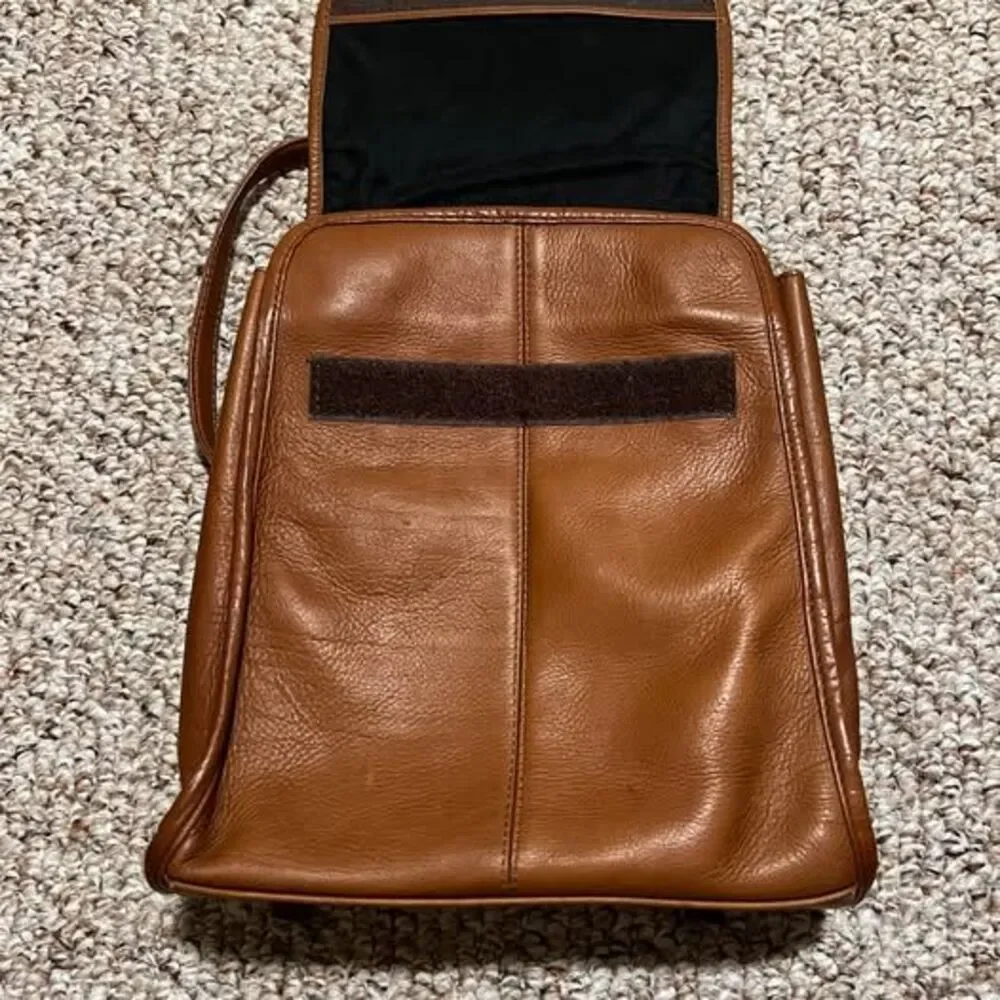Wilsons Leather brown leather backpack